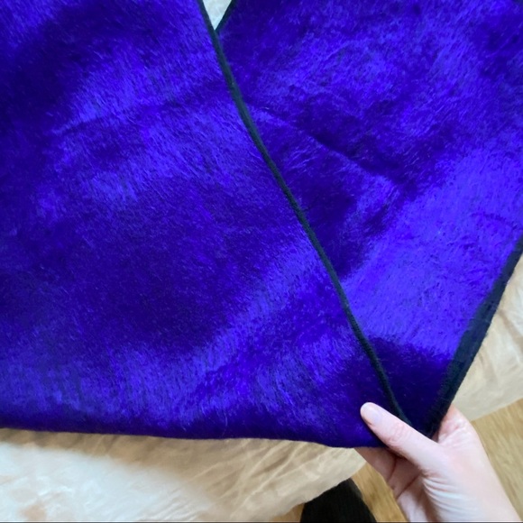 Accessories - ❣️PRICE DROP! Handmade Alpaca Hair Scarf - Neon Purple〰